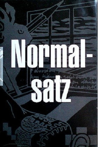 Movie poster for Ordinary Sentence (1982)