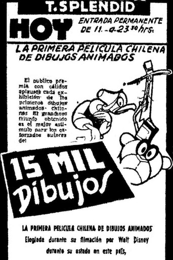 Movie poster for 15 Thousand Drawings (1942)