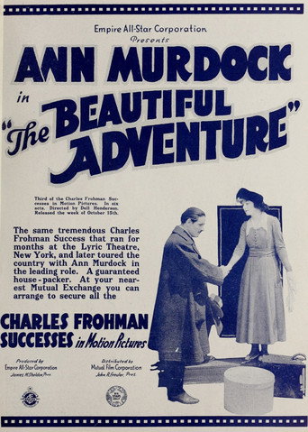 Movie poster for The Beautiful Adventure (1917)