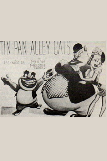 Movie poster for Tin Pan Alley Cats (1943)