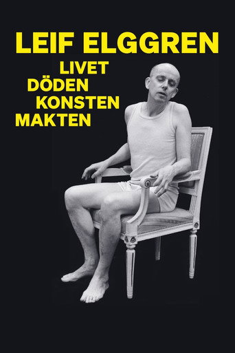 Movie poster for Leif Elggren – livet, döden, konsten, makten (2026)