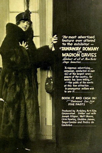 Movie poster for Runaway Romany (1917)