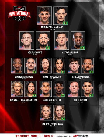Movie poster for UFC Fight Pass Invitational 9 (2024)