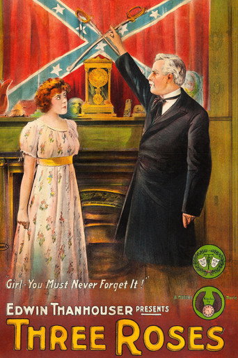 Movie poster for The Three Roses (1915)