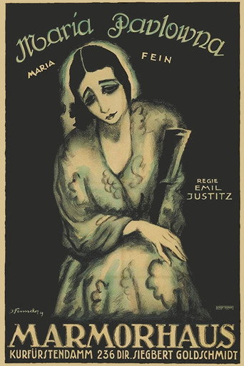 Movie poster for Maria Pawlowna (1919)