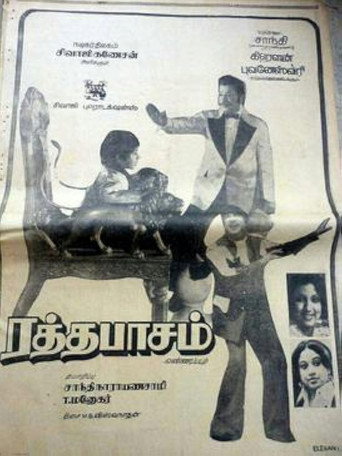 Movie poster for Ratha Paasam (1980)