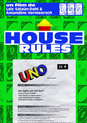 Movie poster for House Rules (2023)