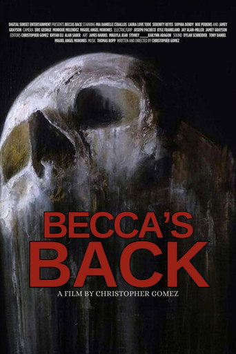 Movie poster for Becca's Back (2025)