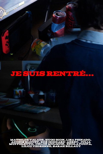 Movie poster for Je suis rentré...