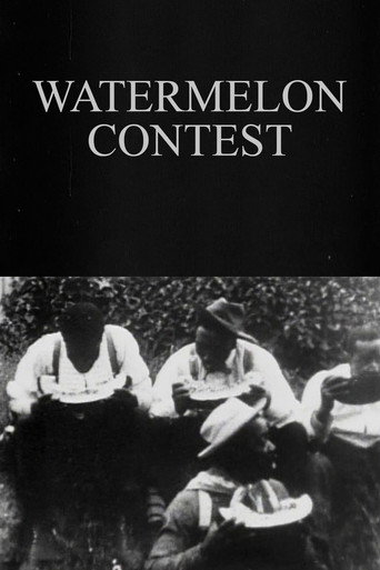 Movie poster for Watermelon Contest (1900)