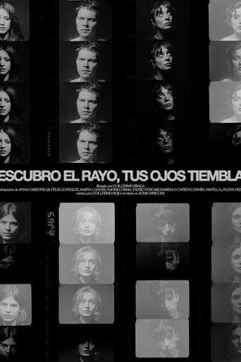 Movie poster for Descubro el rayo, tus ojos tiemblan (2025)