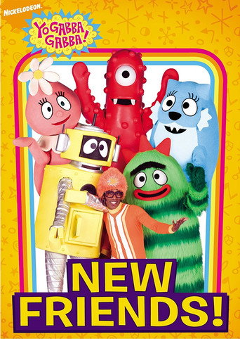 Movie poster for Yo Gabba Gabba!: New Friends! (2009)