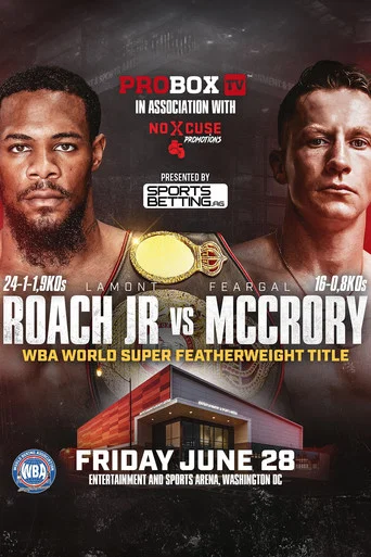 Movie poster for Lamont Roach Jr. vs. Feargal McCrory (2024)