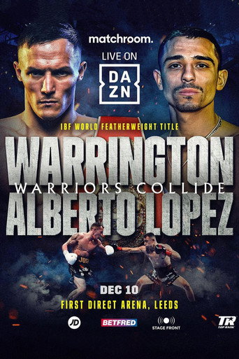 Movie poster for Josh Warrington vs. Luis Alberto Lopez (2022)