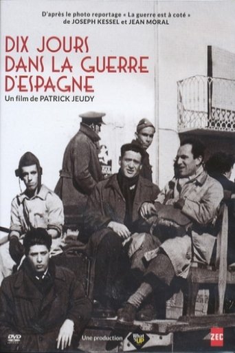 10 jours dans la guerre d'Espagne poster