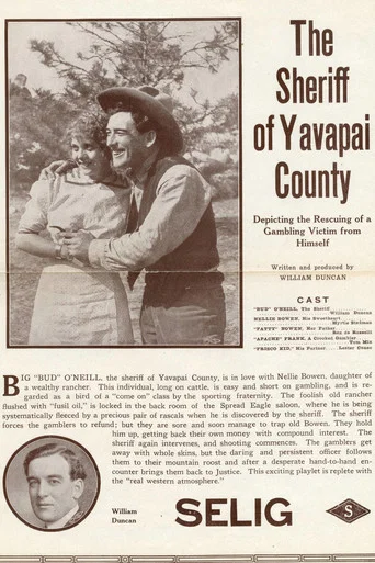 Movie poster for The Sheriff of Yavapai County (1913)