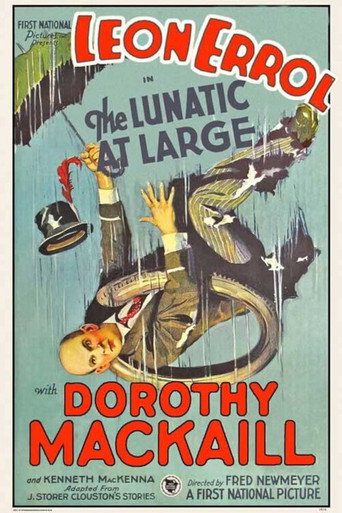 Movie poster for The Lunatic at Large (1927)