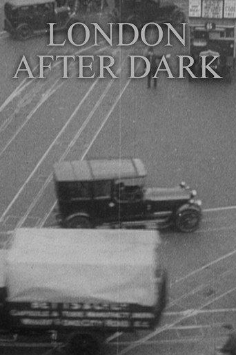 Movie poster for London After Dark (1926)