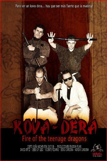 Movie poster for Kova-Dera: Fire of the Teenage Dragons (2008)