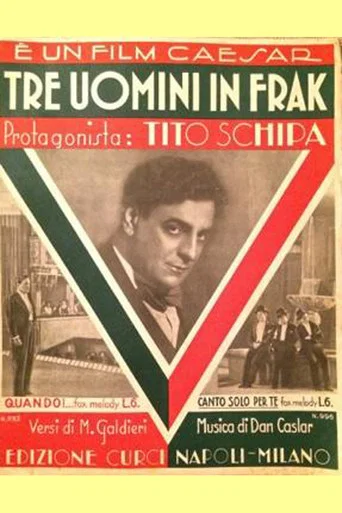Movie poster for I Sing for You Alone (1933)