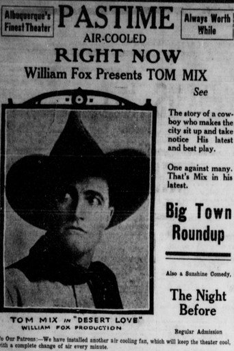 Movie poster for Big Town Round-Up (1921)