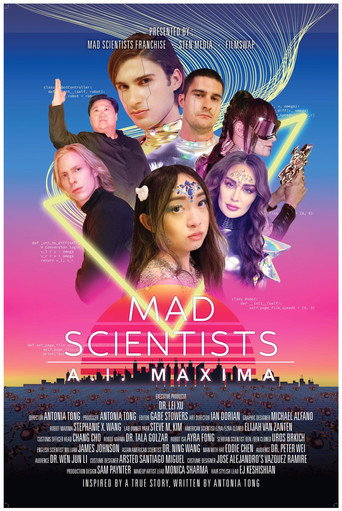 Movie poster for Mad Scientists: A.I. Maxima (2023)