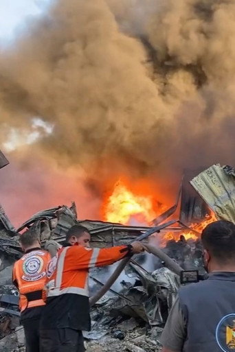 Movie poster for The Shelling of Khudair Warehouse (2022)