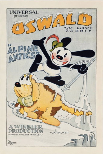 Movie poster for Alpine Antics (1929)