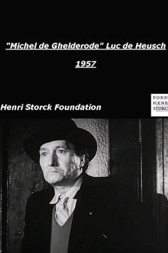 Movie poster for Michel de Ghelderode (1957)