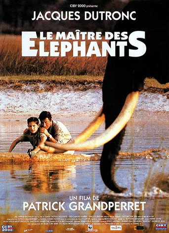 Movie poster for Le Maître des éléphants (1995)