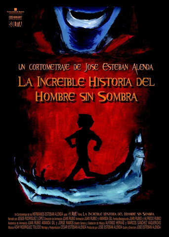 Movie poster for The Incredible Story of the Man Without a Shadow (2008)
