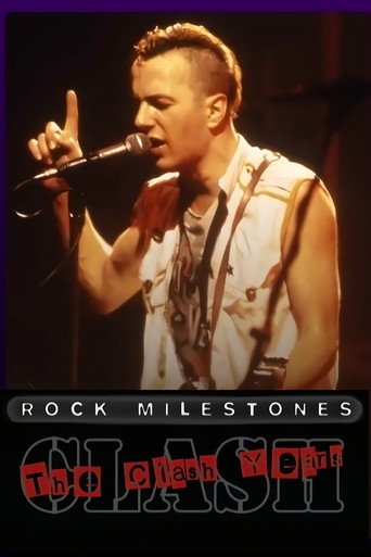 Movie poster for Rock Milestones: The Clash Years (2006)