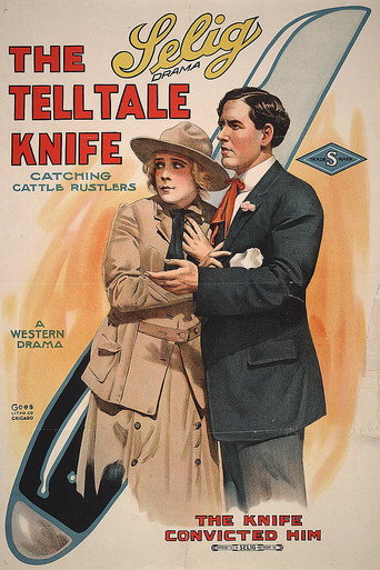 Movie poster for The Telltale Knife (1914)