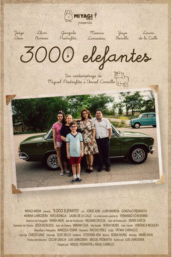 3000 elefantes poster