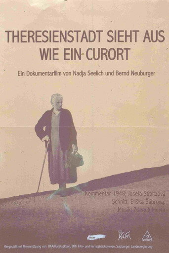 Movie poster for Theresienstadt sieht aus wie ein Curort (1997)