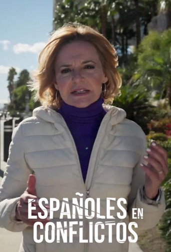 Series poster for Españoles en conflictos (2023)