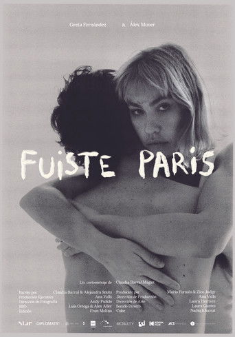 Fuiste París poster