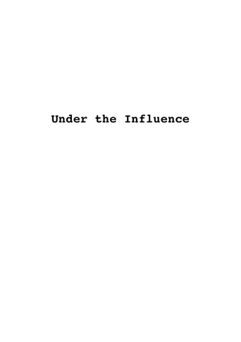 Movie poster for Under the Influence (2020)