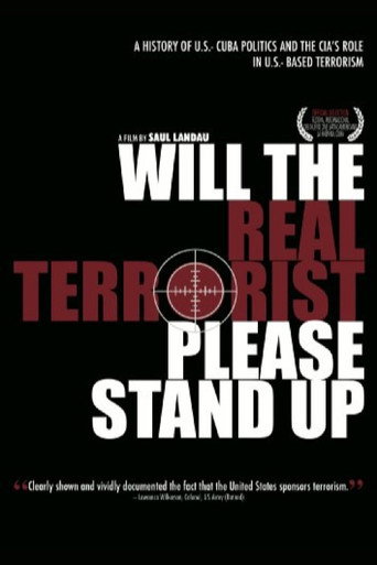 Movie poster for Will the Real Terrorist Please Stand Up (2010)