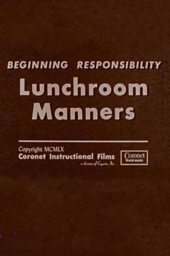 Movie poster for Lunchroom Manners (1960)