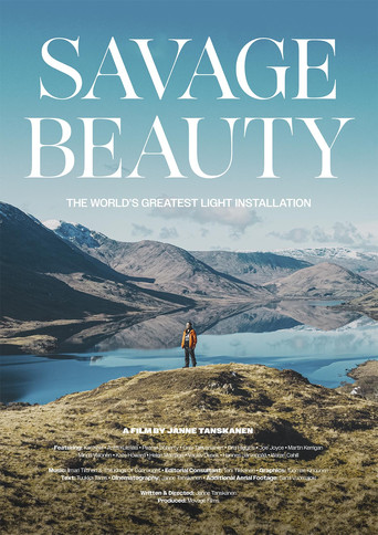 Movie poster for Savage Beauty - The World’s Greatest Light Installation (2024)