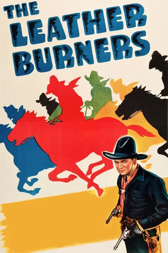 Movie poster for Leather Burners (1943)