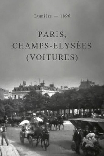 Movie poster for Paris, Champs-Elysées (voitures) (1896)