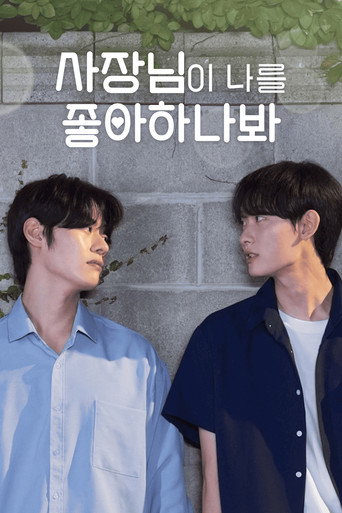 Series poster for 사장님이 나를 좋아하나봐 (2024)