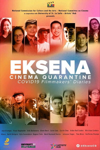 Movie poster for Eksena Cinema Quarantine: Covid-19 Filmmakers' Diaries (2021)