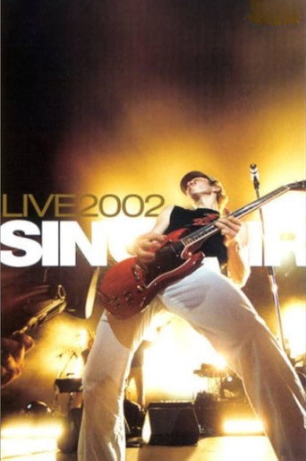 Sinclair - Live 2002 poster