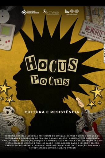 Movie poster for Hocus Pocus - Cultura e Resistência (2025)