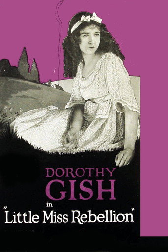 Movie poster for Little Miss Rebellion (1920)