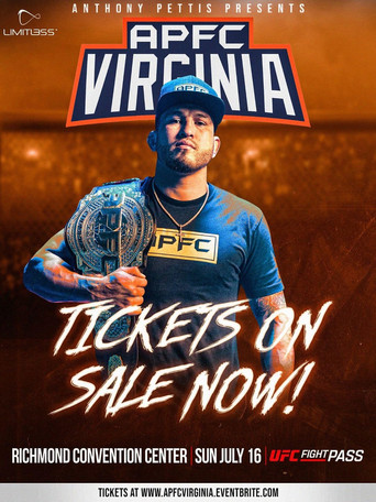 Movie poster for Anthony Pettis FC 6: Virginia Fight Night (2023)
