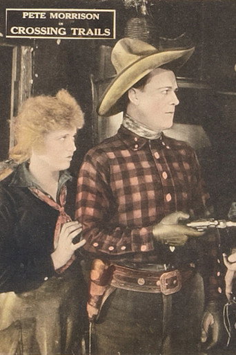 Movie poster for Crossing Trails (1921)